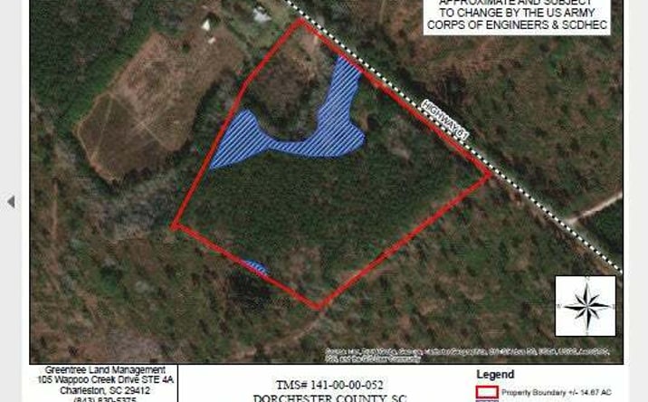 Pictures of Land property located at 0 SC-61, Ridgeville, SC 29472 for sales - image #1