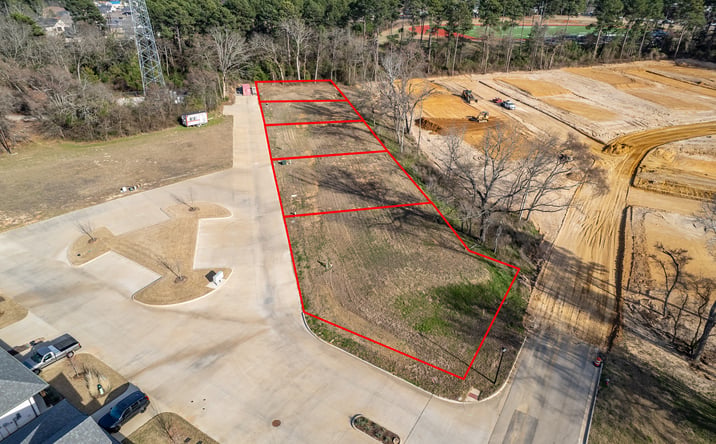 Pictures of Land property located at 6870 Lazy Vale Ct, Tyler, TX 75703 for sales - image #1