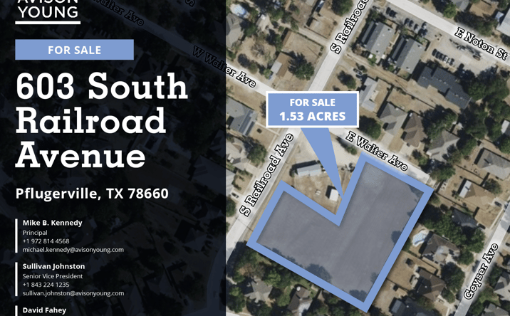 Pictures of Land property located at 603 S Railroad Ave, Pflugerville, TX 78660 for sales - image #1