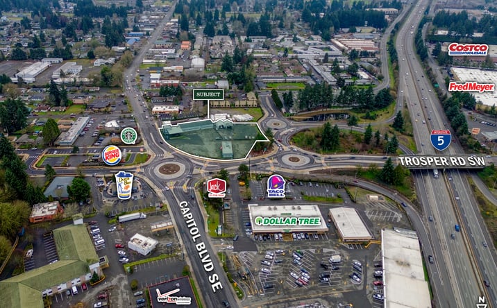 Pictures of Land, Retail property located at 5301 Capitol Blvd SE, Tumwater, WA 98501 for sales - image #1