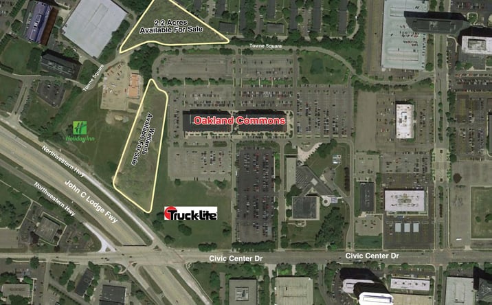 Pictures of Land property located at Oakland Commons, Southfield, MI 48076 for sales - image #1