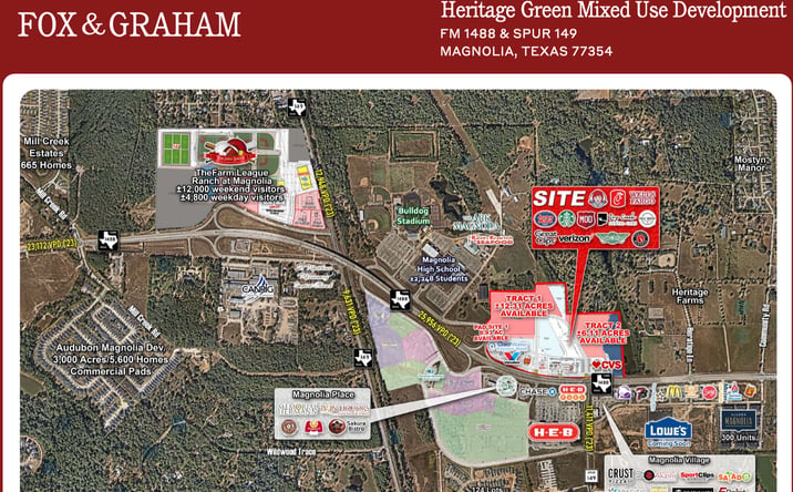 Pictures of Land property located at 14250 FM 1488, Magnolia, TX 77354 for sales - image #1