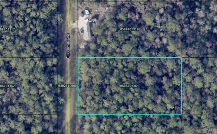 Pictures of Land property located at 10530 Flikkema Ave, Hastings, FL 32145 for sales - image #1