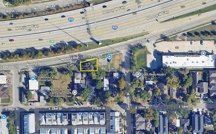 Pictures of Land property located at 0 N Loop E, Houston, TX 77008 for sales - image #1