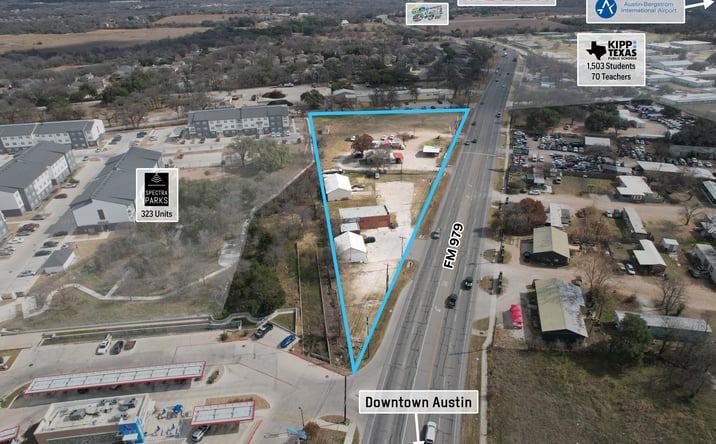 Pictures of Land, Retail, Self Storage property located at 8700 FM 969, Austin, TX 78724 for sales - image #1