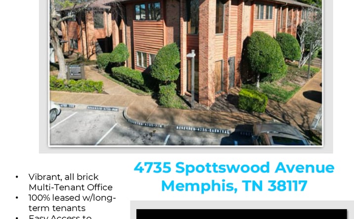 Pictures of Office property located at 4735 Spottswood Ave, Memphis, TN 38117 for sales - image #1