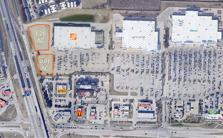 Pictures of Land property located at I-35 & West University Dr, Waco, TX 76201 for sales - image #1