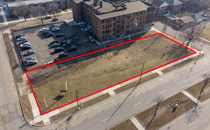 Pictures of Land property located at 7610 Rosa Parks Blvd, Detroit, MI 48206 for sales - image #1