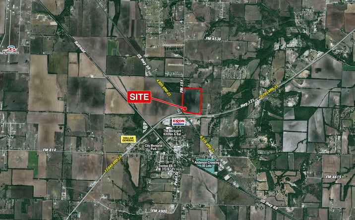 Pictures of Land property located at NEC US Hwy 69 & Hwy 121, Trenton, TX 75490 for sales - image #1