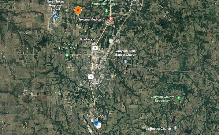 Pictures of Land property located at Oasis Dr, Denison, TX 75020 for sales - image #1