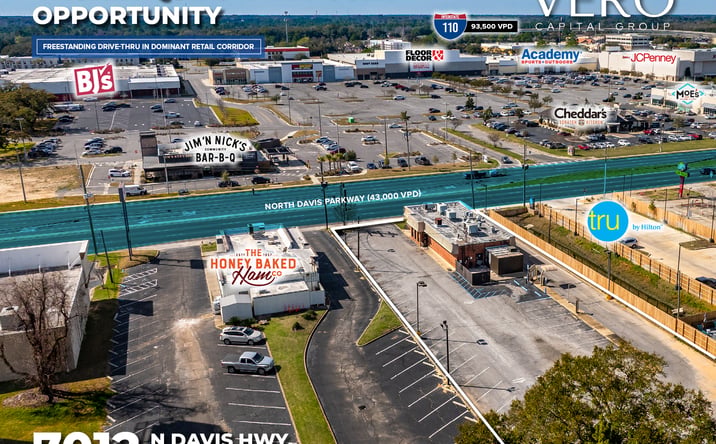 Pictures of Retail property located at 7012 N Davis Hwy, Pensacola, FL 32504 for sales - image #1