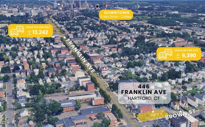 Pictures of Mixed Use, Retail property located at 446 Franklin Ave, Hartford, CT 06114 for sales - image #1