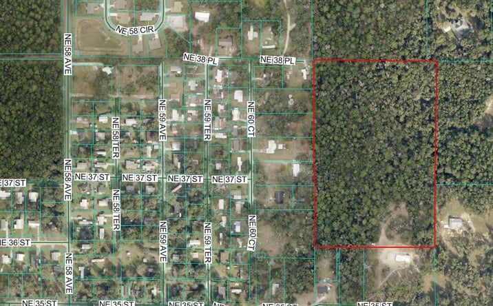 Pictures of Land property located at NE 60th Ct, Silver Springs, FL 34488 for sales - image #1