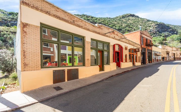 Pictures of Hospitality, Mixed Use, Retail property located at 72-78 Main St, Bisbee, AZ 85603 for sales - image #1