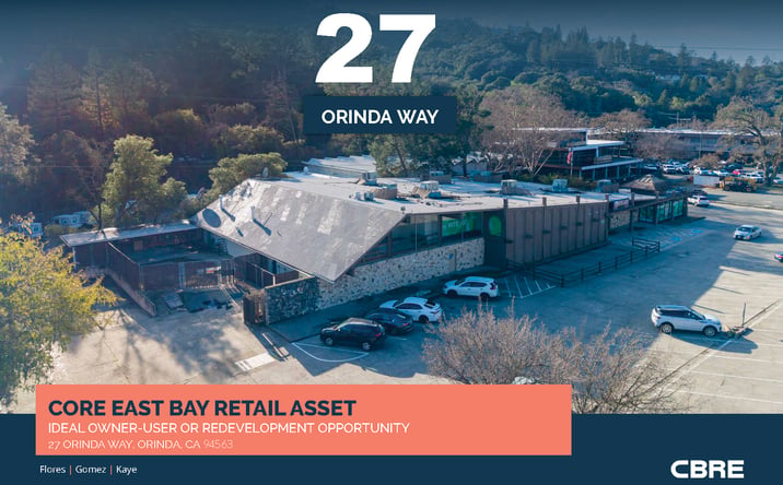 Pictures of Retail property located at 27 Orinda Way, Orinda, CA 94563 for sales - image #1