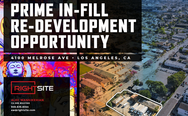 Pictures of Land property located at 4100 Melrose, Los Angeles, CA 90029 for sales - image #1