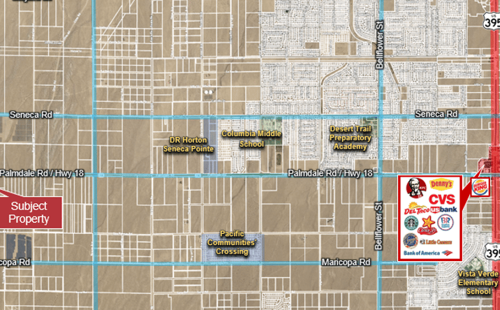 Pictures of Land property located at Palmdale, Victorville, CA 92371 for sales - image #1