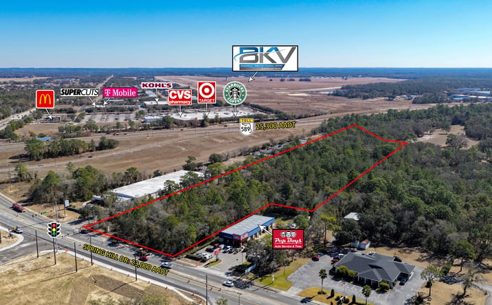 Pictures of Land property located at 14500 Spring Hill Dr, Spring Hill, FL 34609 for sales - image #1