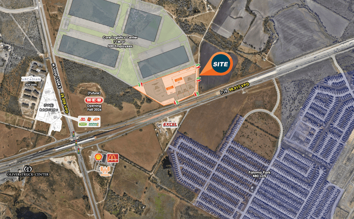 Pictures of Land property located at 10275 I-10, Schertz, TX 78154 for sales - image #1