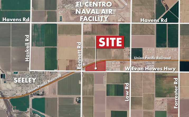 Pictures of Land property located at 1542 W Evan Hewes Hwy, El Centro, CA 92243 for sales - image #1