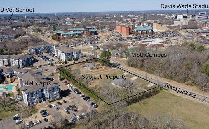 Pictures of Retail, Hospitality, Mixed Use property located at 1264-1288 Blackjack Rd, Starkville, MS 39759 for sales - image #1