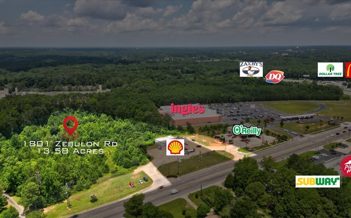 Pictures of Land, Mixed Use, Multifamily, Retail, Senior Living property located at 1901 Zebulon Rd, Griffin, GA 30224 for sales - image #1