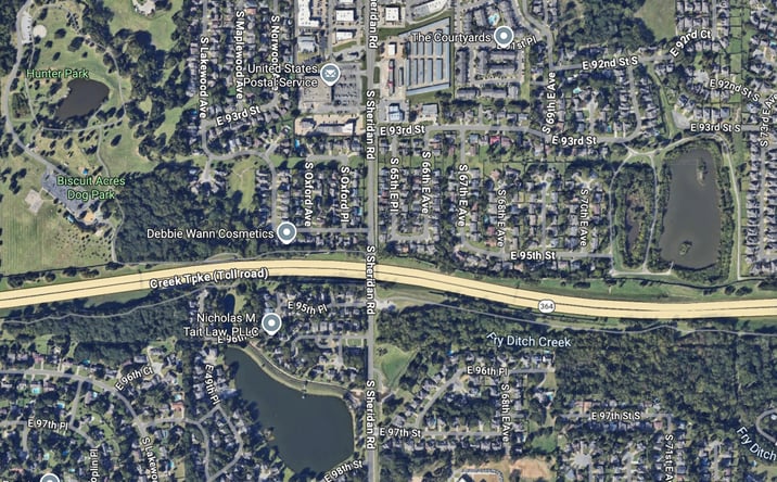 Pictures of Land property located at 9600 S Sheridan Rd, Tulsa, OK 74137 for sales - image #1