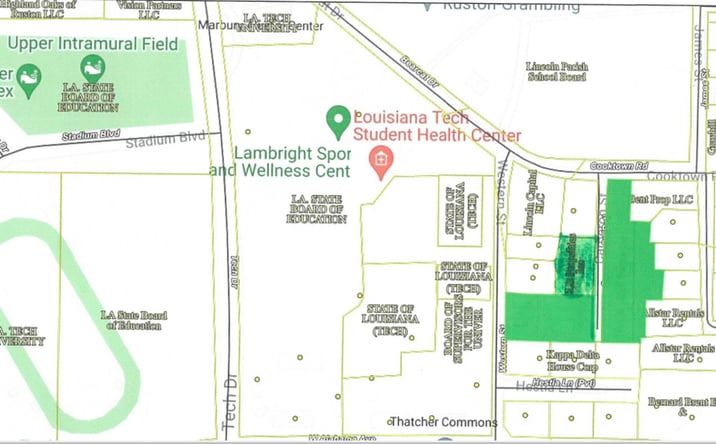 Pictures of Land property located at 410 Cameron St, Ruston, LA 71270 for sales - image #1