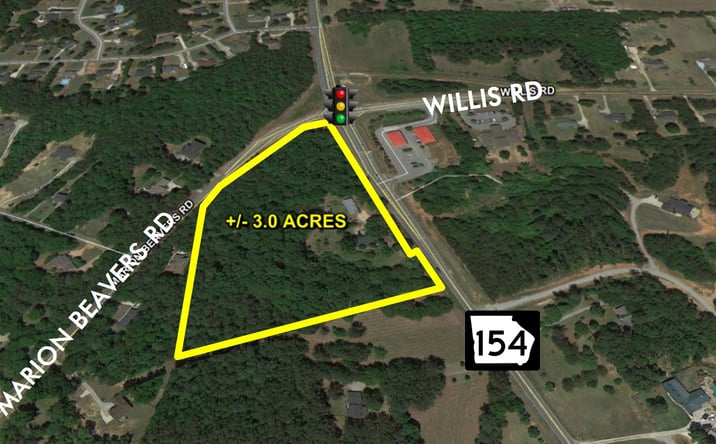 Pictures of Land property located at Hwy 154 & Marion Beavers Road, Sharpsburg, GA 30277 for sales - image #1