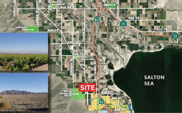 Pictures of Land property located at 83rd Ave, Thermal, CA 92274 for sales - image #1