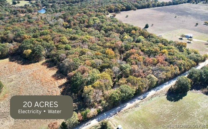 Pictures of Land property located at 10392 S Buckholt Road, Caney, OK 74533 for sales - image #1
