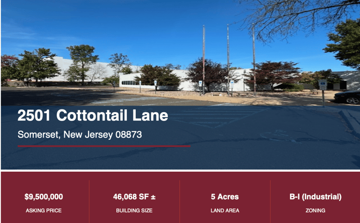 Pictures of Industrial property located at 2501 Cottontail Ln, Franklin Township, NJ 08873 for sales - image #1