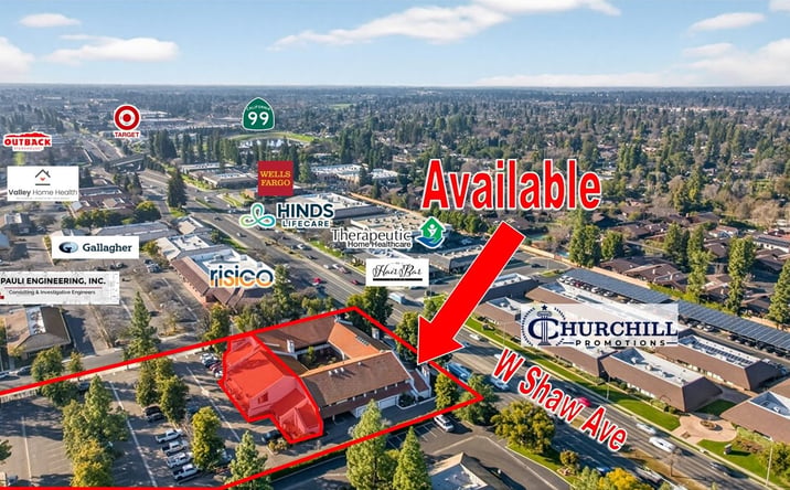Pictures of Office property located at 2377 W Shaw Ave, Fresno, CA 93711 for sales - image #1