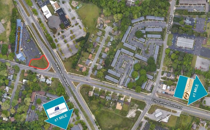 Pictures of Land property located at 12715 Warwick Blvd, Newport News, VA 23606 for sales - image #1