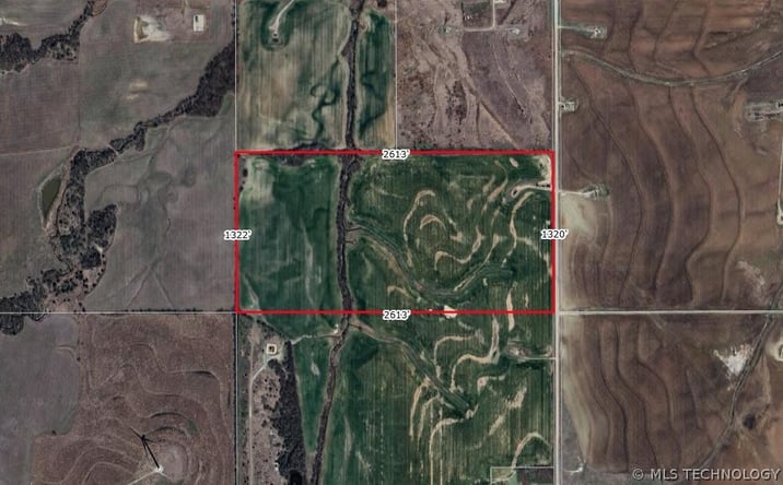 Pictures of Land property located at S 60th Street, Tonkawa, OK 74653 for sales - image #1