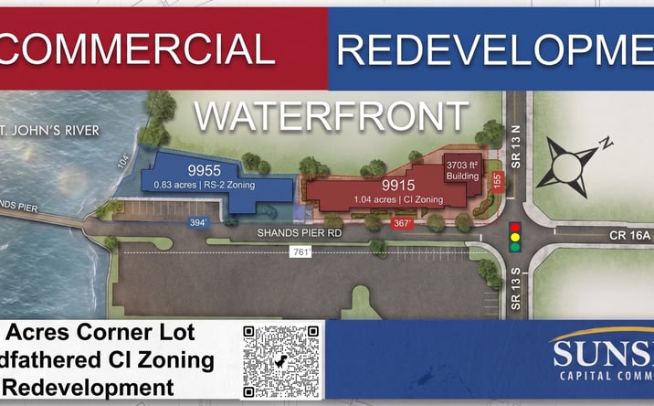 Pictures of Retail, Multifamily, Office, Mixed Use, Land property located at 9915-9955 SHANDS PIER Road, St. Johns, FL 32259 for sales - image #1
