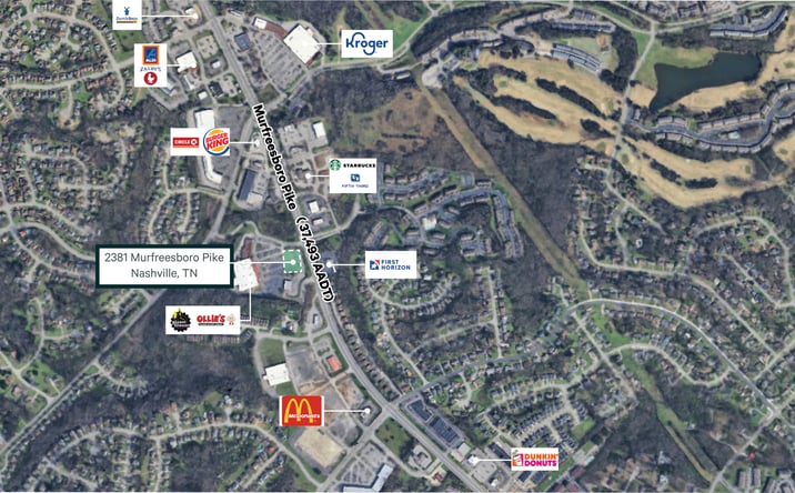 Pictures of Land, Retail property located at 2381 Murfreesboro Pike, Nashville, TN 37217 for sales - image #1