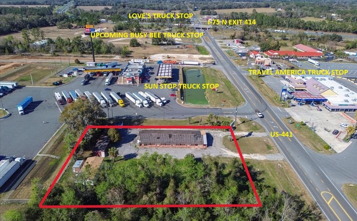 Pictures of Hospitality, Land property located at 14240 S US Hwy 441, Lake City, FL 32024 for sales - image #1