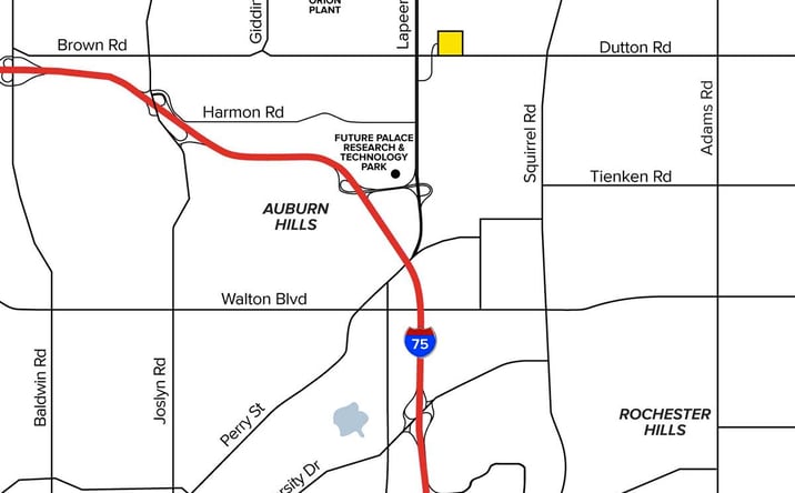 Pictures of Land property located at 4901 Interpark Dr, Pontiac, MI 48359 for sales - image #1