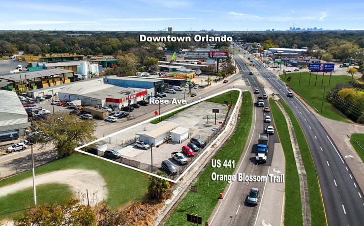Pictures of Land, Retail property located at 7116 Rose Ave, Orlando, FL 32810 for sales - image #1