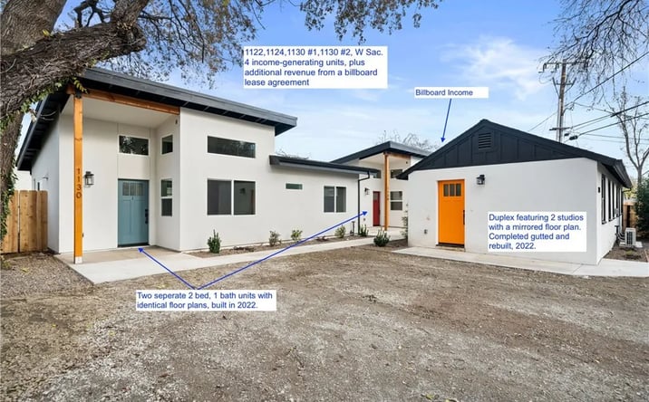 Pictures of Multifamily property located at 1122 W Sacramento Avenue, Chico, CA 95926 for sales - image #1