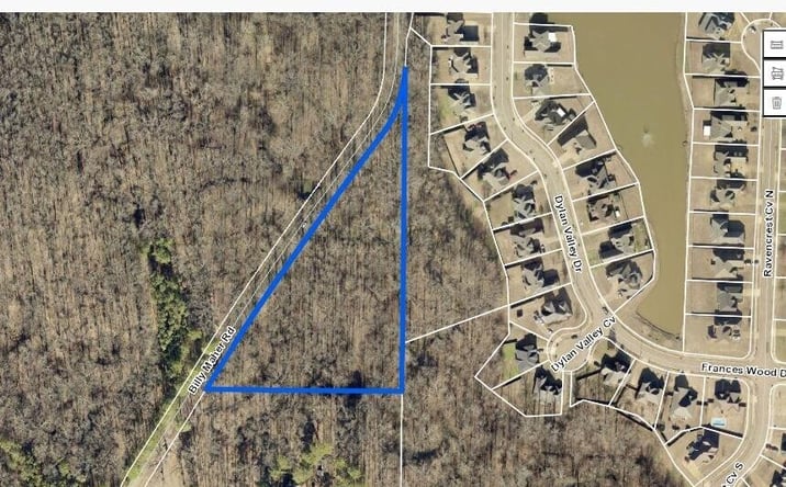 Pictures of Land property located at Billy Maher Rd, Bartlett, TN 38135 for sales - image #1