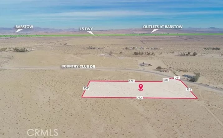 Pictures of Land property located at Country Club, Barstow, CA 92311 for sales - image #1