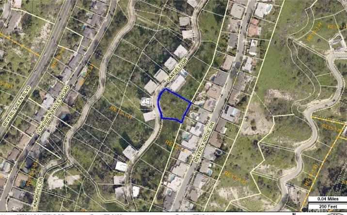 Pictures of Land property located at 3708 Oakfield, Sherman Oaks, CA 91423 for sales - image #1