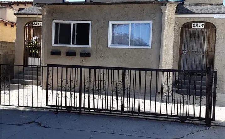 Pictures of Multifamily property located at 2814 Wabash Avenue, Los Angeles, CA 90033 for sales - image #1