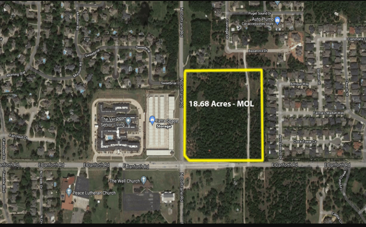 Pictures of Retail, Land property located at E Danforth Rd & N Coltrane Rd, Edmond, OK 73034 for sales - image #1