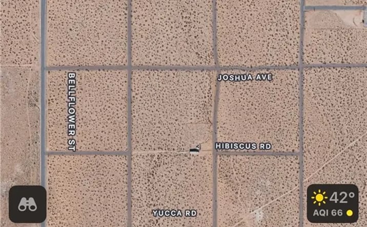 Pictures of Land property located at Cholla, Adelanto, CA 92301 for sales - image #1