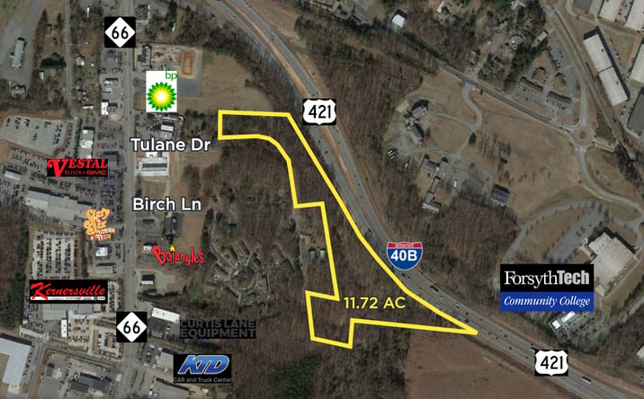 Pictures of Land property located at Tulane Drive, Kernersville, NC 27284 for sales - image #1