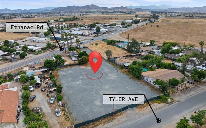 Pictures of Land property located at 27536 Ethanac, Menifee, CA 92585 for sales - image #1