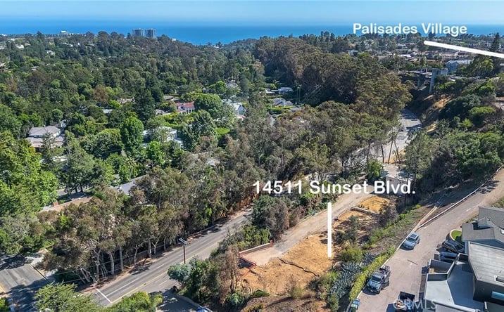 Pictures of Land property located at 14511 W Sunset, Pacific Palisades, CA 90272 for sales - image #1